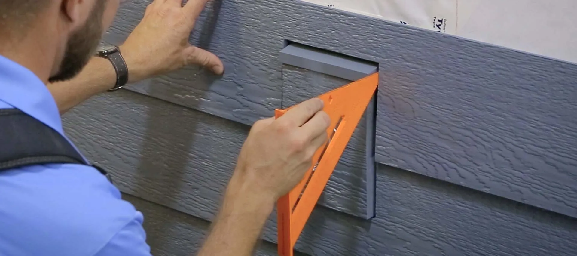 Professional siding installation