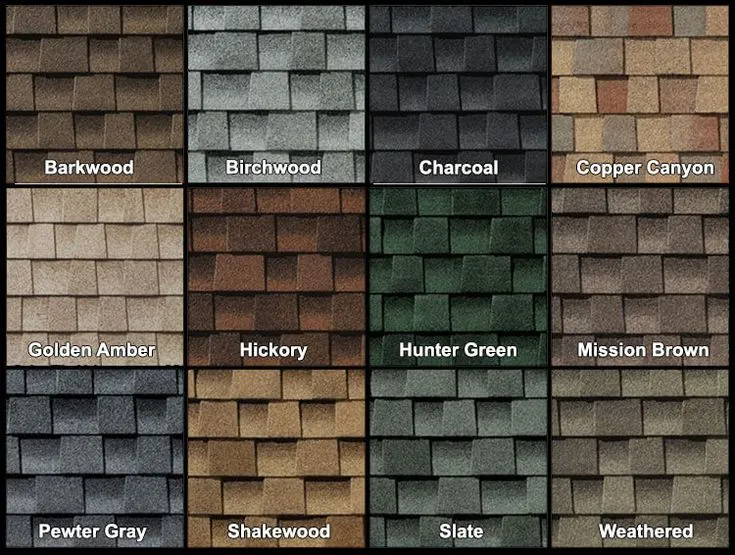 GAF Timberline HDZ Shingles Color Options