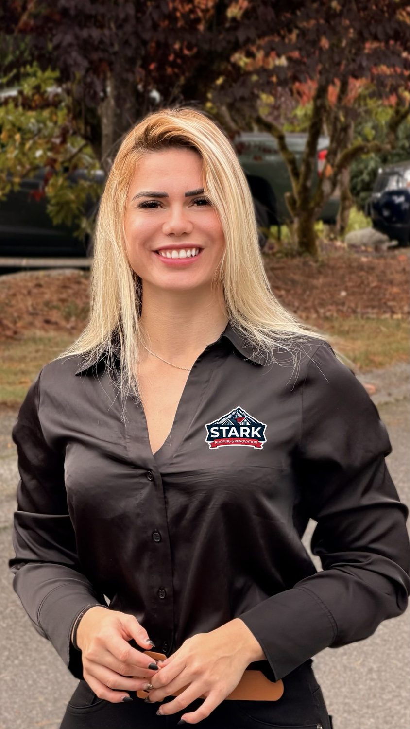 Brenda Scarllet, Owner of Stark Roofing & Renovation